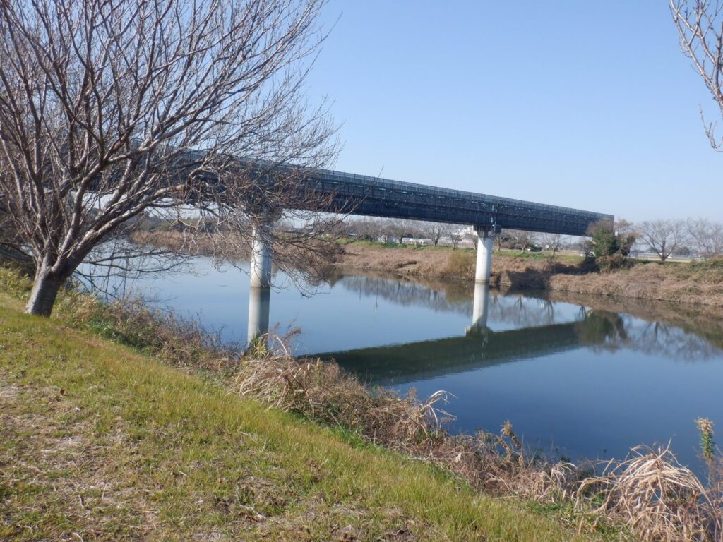小櫃川水管橋 塗装工事 写真9