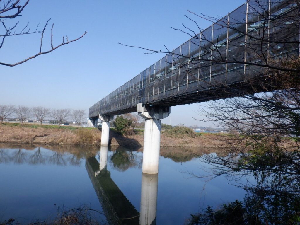 小櫃川水管橋 塗装工事 写真7