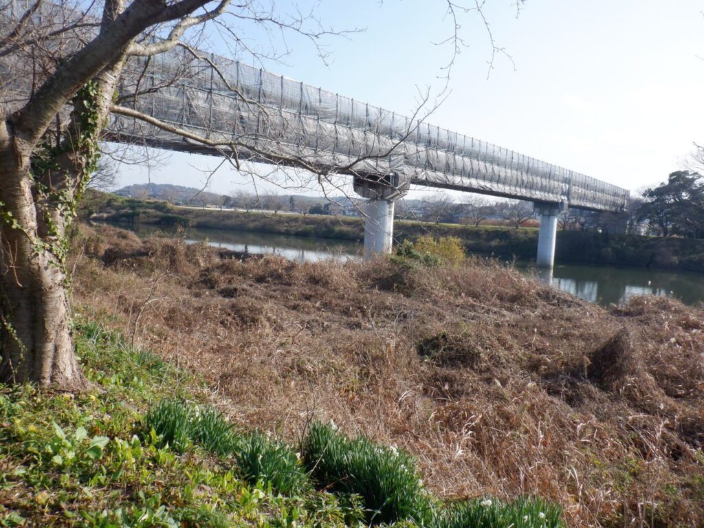 小櫃川水管橋 塗装工事 写真6