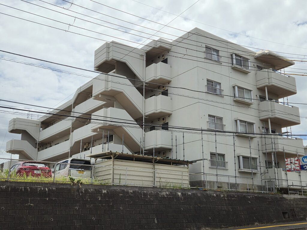 マンションの外壁塗装 施工前