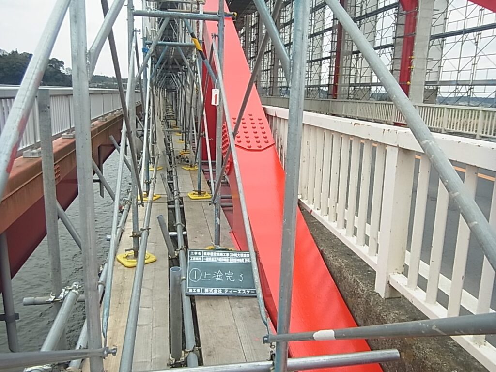 神崎橋 塗装工事 写真4