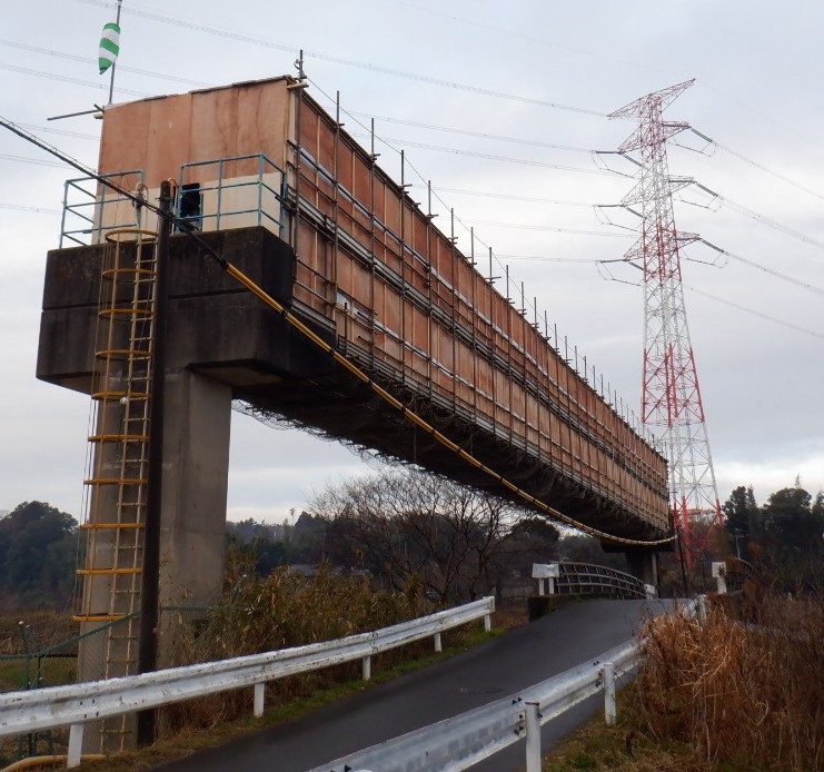 手繰川水管橋 塗装工事 写真10