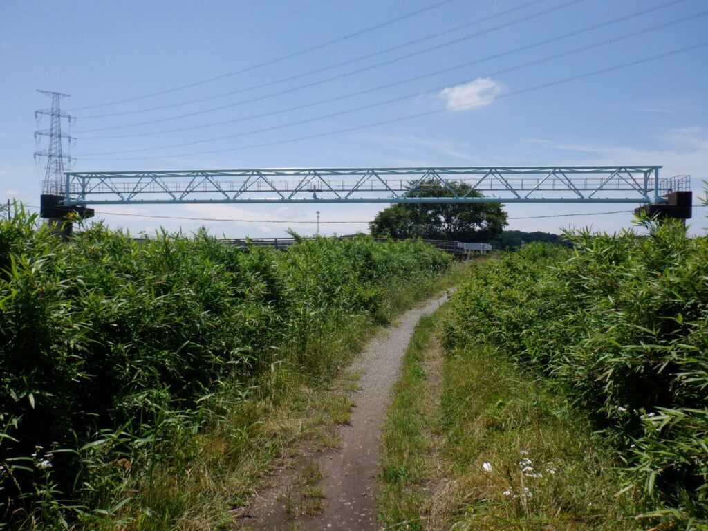 手繰川水管橋 塗装工事 写真6