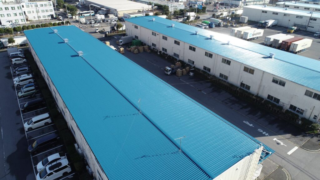 船橋 屋根塗装工事 写真2