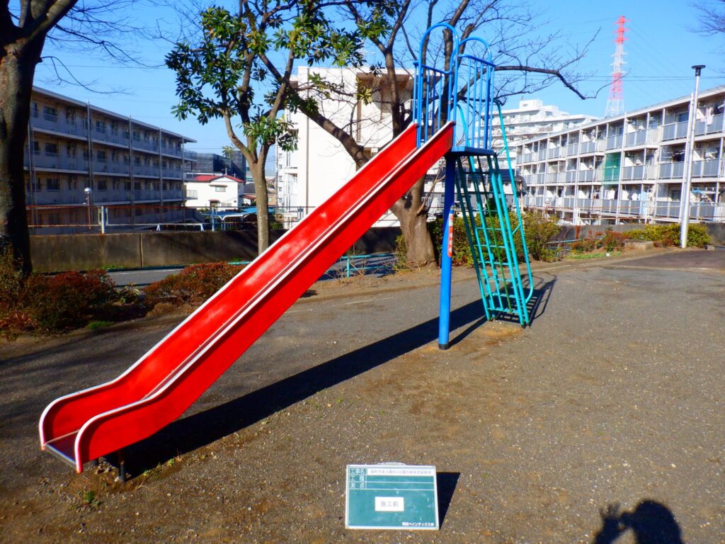 公園遊具 塗装工事 写真22