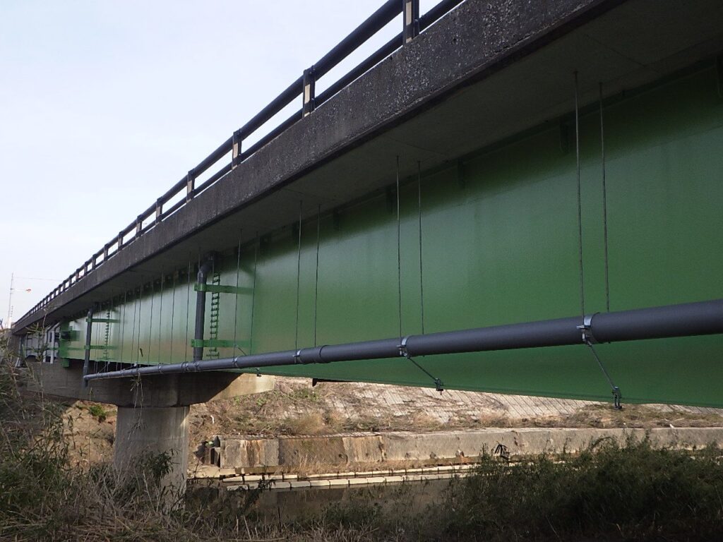新手綱橋 塗装工事（その1） 写真2